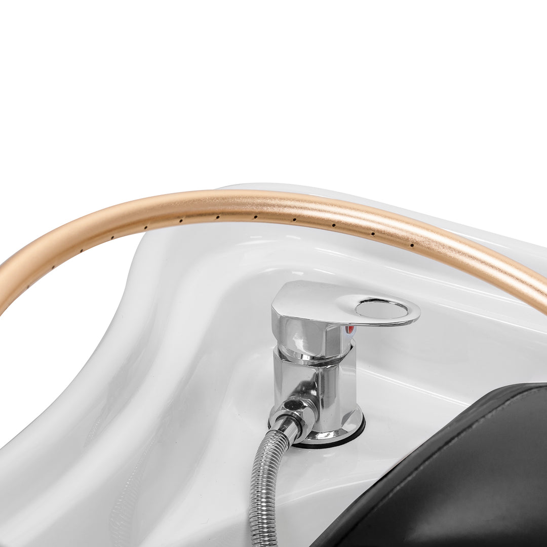 Waschanlage Gabbiano Head Spa 017 Liege Schwarz 9