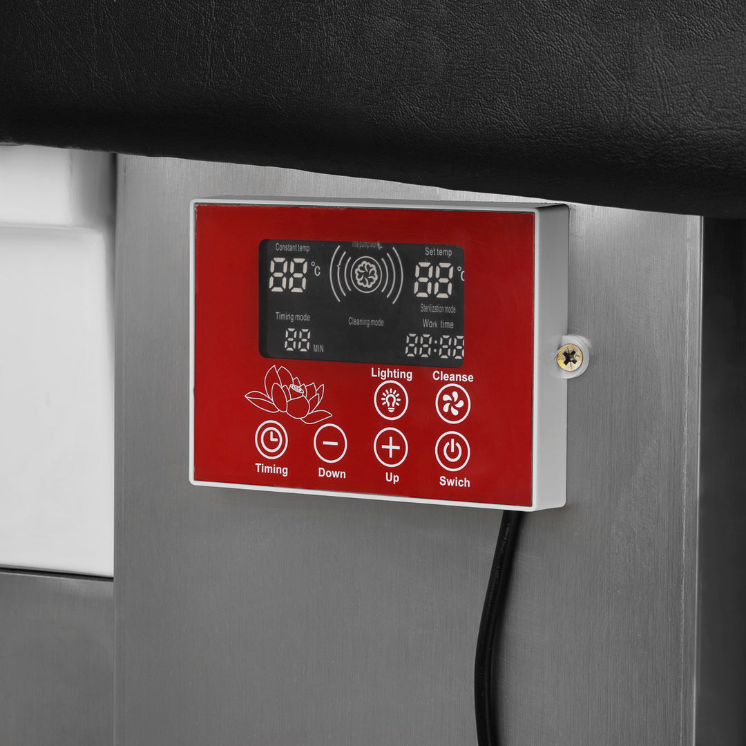 Waschanlage Gabbiano Head Spa 017 Liege Schwarz 13