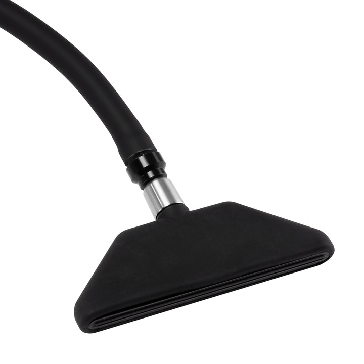 Armatur mit Wasserfalldusche für Friseur Waschbecken Gabbiano Chrom-Schwarz - Bild 6