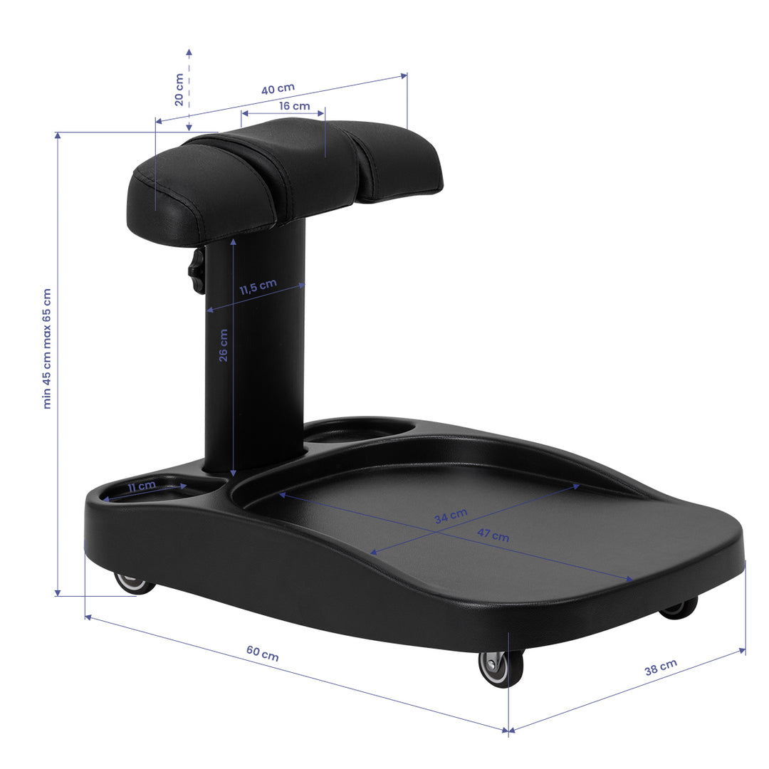 Friseurwagen Fußbadewanne Azzurro Schwarz - Bild 10