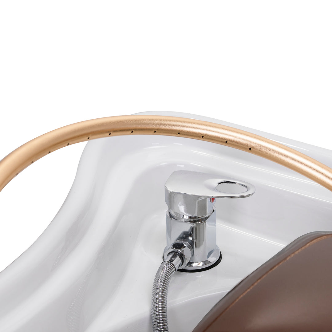 Waschanlage Gabbiano Head Spa 017 Liege Braun 9