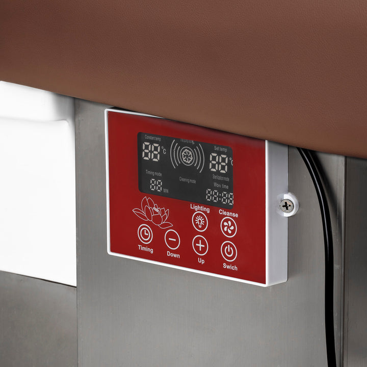 Waschanlage Gabbiano Head Spa 017 Liege Braun 13