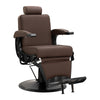 Barberstuhl Gabbiano Continental Braun