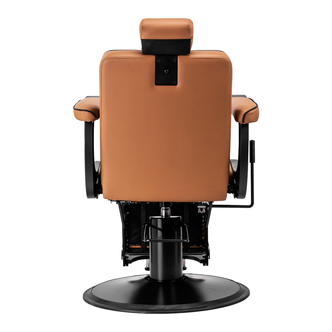 Barberstuhl Gabbiano Visionerio Braun‑Schwarz - Bild 3