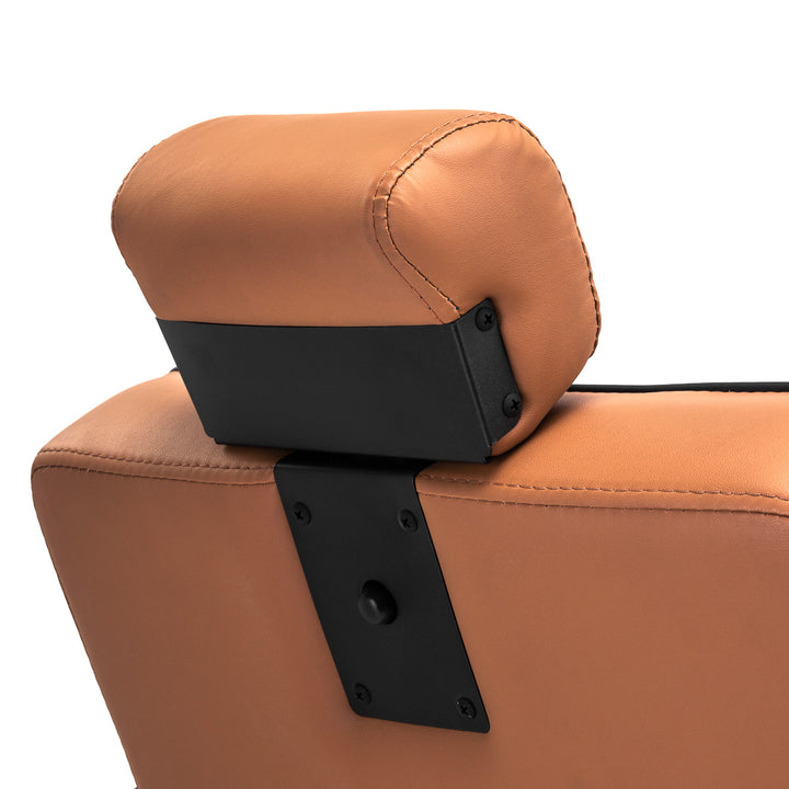 Barberstuhl Gabbiano Visionerio Braun‑Schwarz - Bild 14
