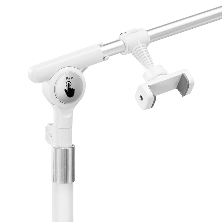 Wimpernlampe LED mit Stativ und einstellbarer Farb- und Lichtintensität Glow Weiß - Bild 7