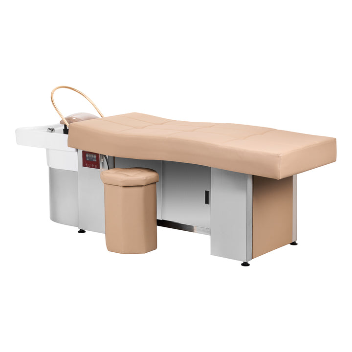 Friseur Waschbecken Gabbiano Head Spa 017B mit Liege Beige - Bild 2