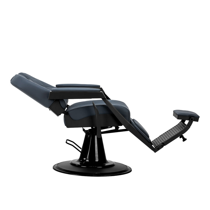 Barberstuhl Gabbiano Bruno Blau-Schwarz - Bild 3