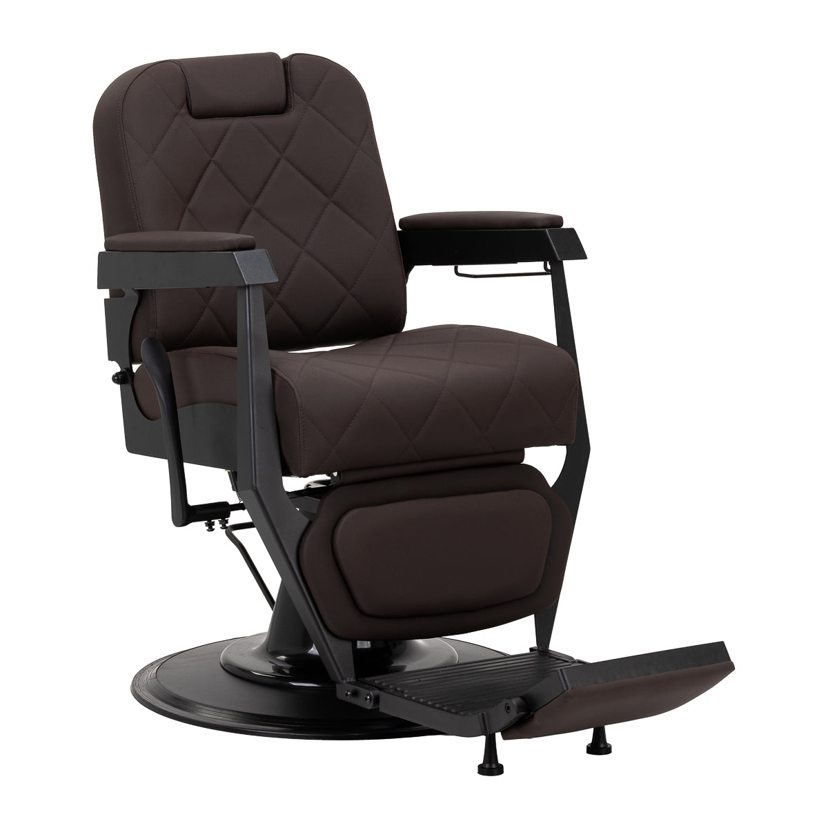 Barberstuhl Gabbiano Bruno Braun-Schwarz