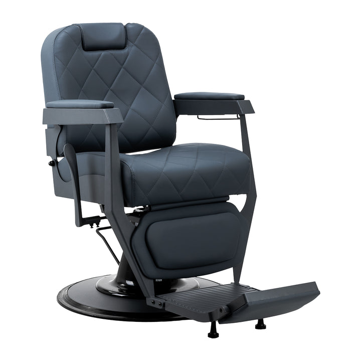 Barberstuhl Gabbiano Bruno Blau-Grau