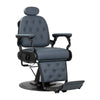 Barberstuhl Gabbiano Francesco Grafit‑Schwarz