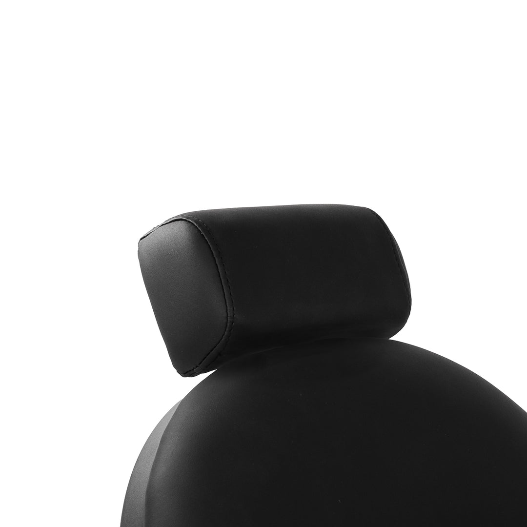 Barberstuhl Gabbiano Niccolo Schwarz‑Schwarz ohne Knöpfe - Bild 14