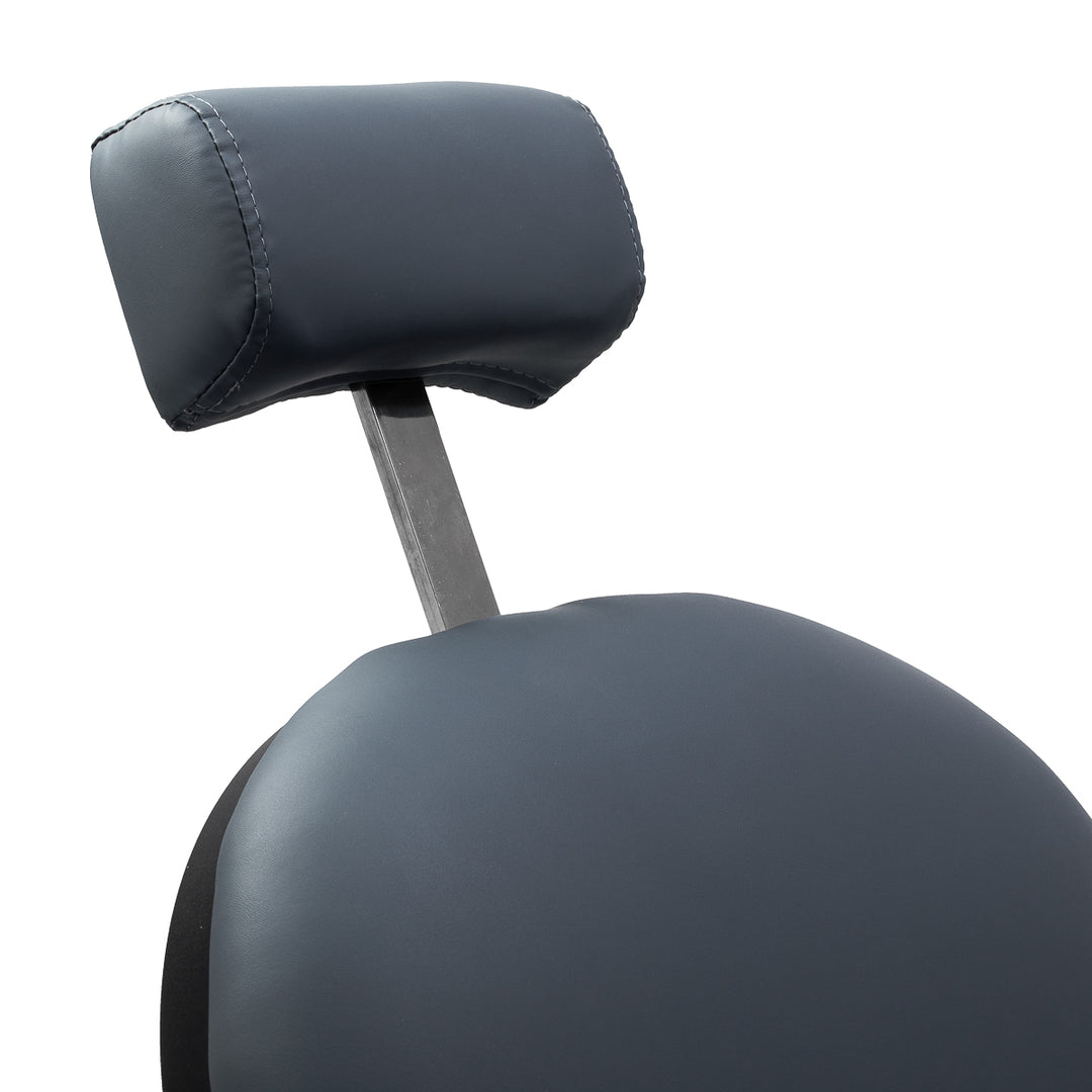 Barberstuhl Gabbiano Niccolo Grafit‑Schwarz ohne Knöpfe - Bild 15