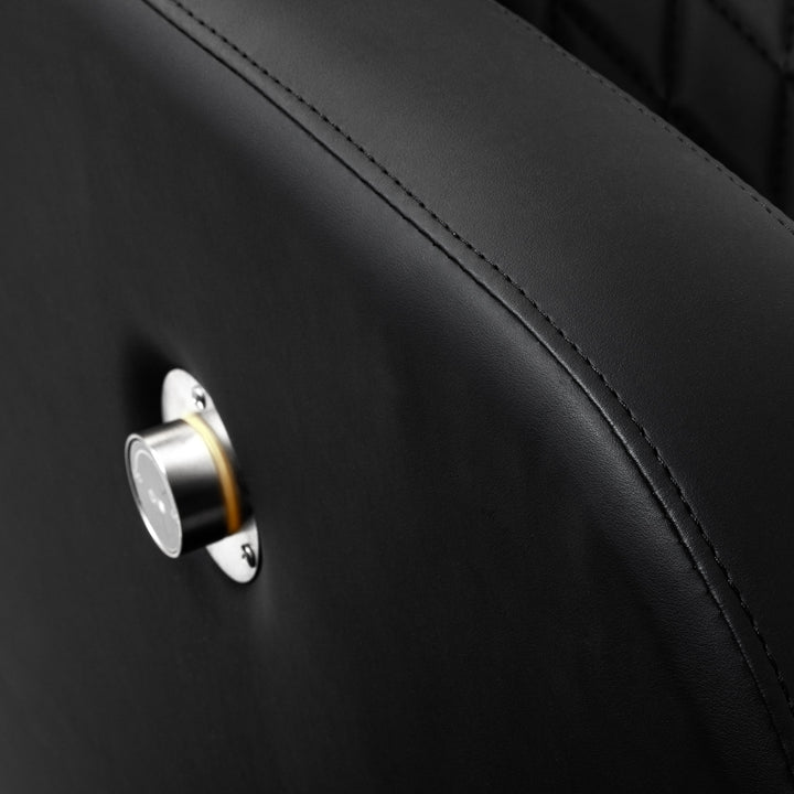 Waschanlage Gabbiano Sylvia mit Elektrischer Beinauflage und Massage Schwarz 15