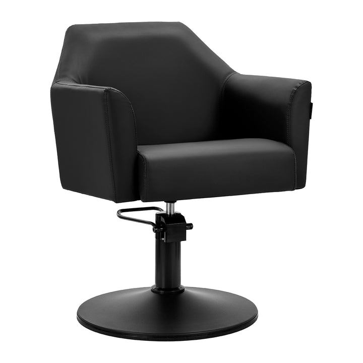 Friseurstuhl Gabbiano Davos Schwarz