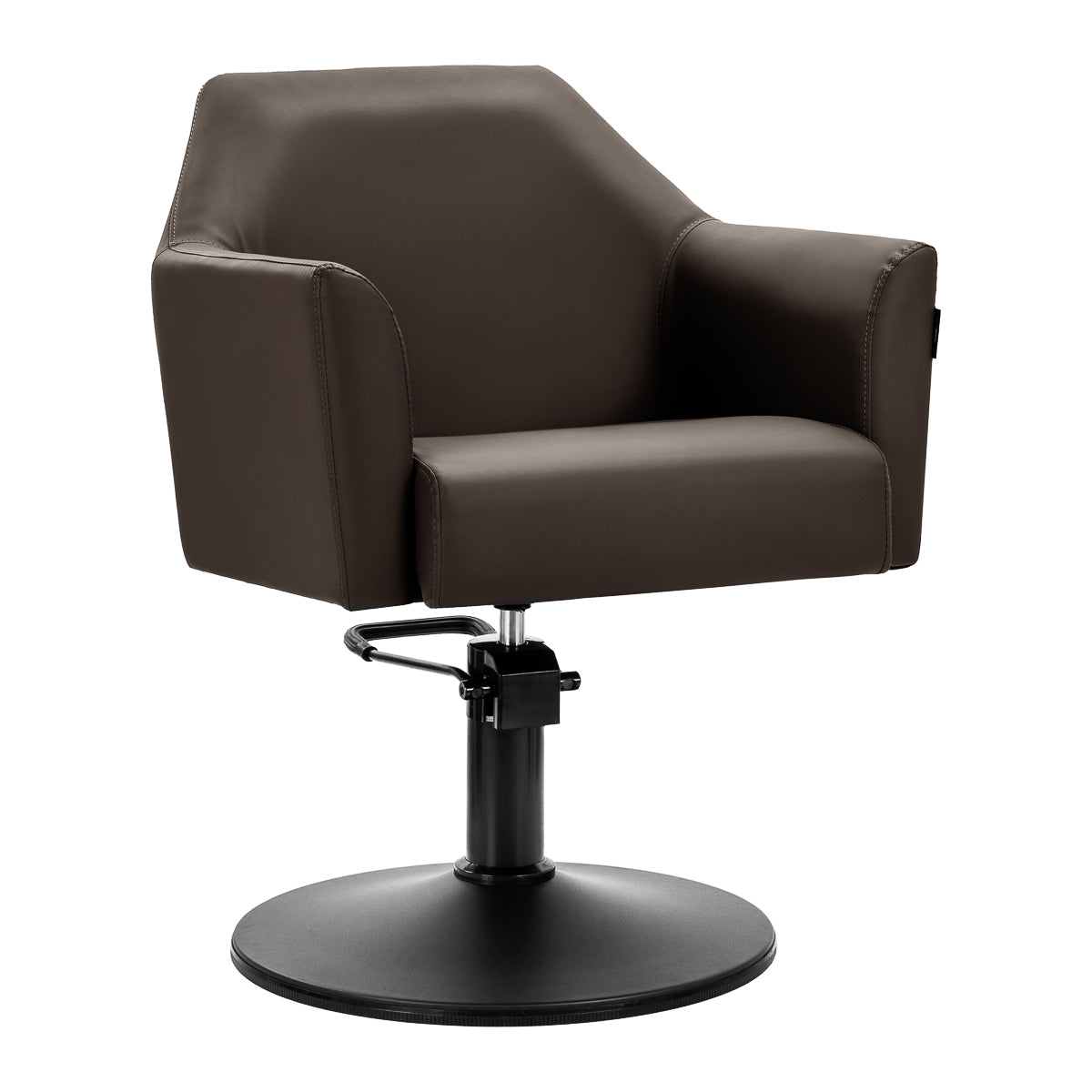 Friseurstuhl Gabbiano Davos Braun