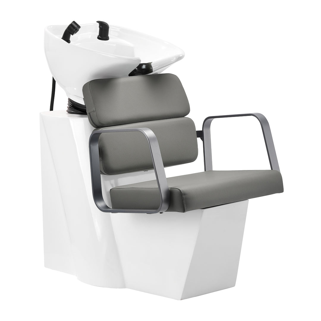 Friseur Waschbecken Gabbiano Porto Grau-Grau