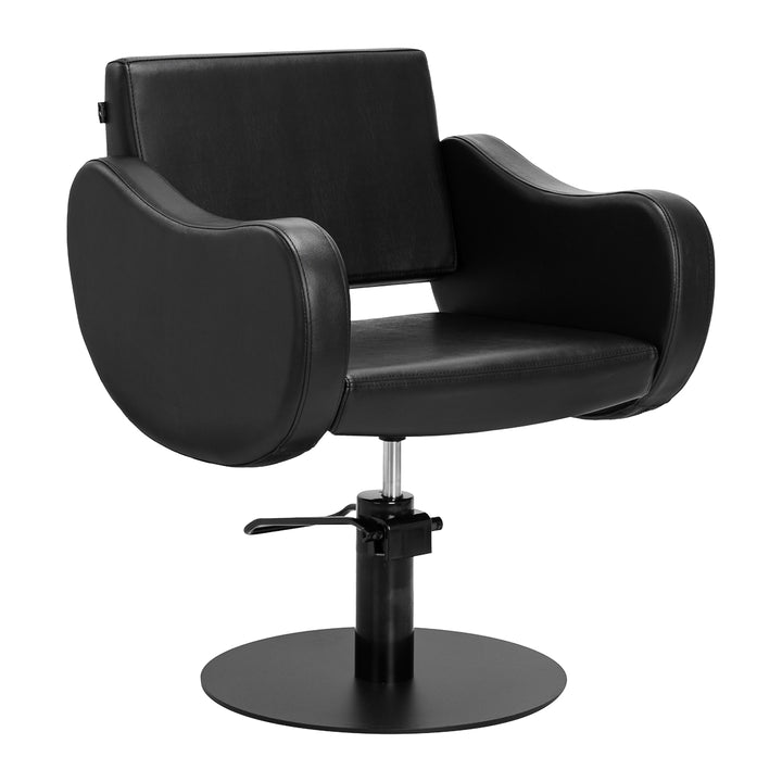 Friseurstuhl Gabbiano Sewilla Schwarz-Schwarz