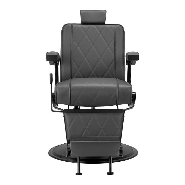 Barberstuhl Hair System BM88066B Grau-Schwarz - Bild 2
