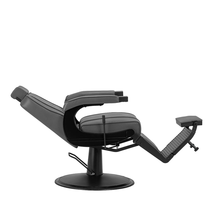 Barberstuhl Hair System BM88066B Grau-Schwarz - Bild 5