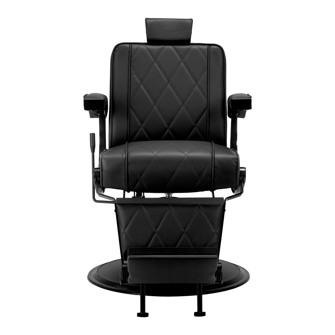 Barberstuhl Hair System BM88066B Schwarz-Schwarz - Bild 2