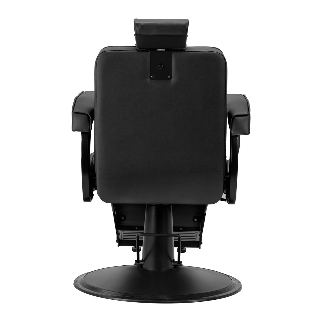 Barberstuhl Hair System BM88066B Schwarz-Schwarz - Bild 3