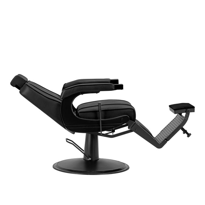 Barberstuhl Hair System BM88066B Schwarz-Schwarz - Bild 5
