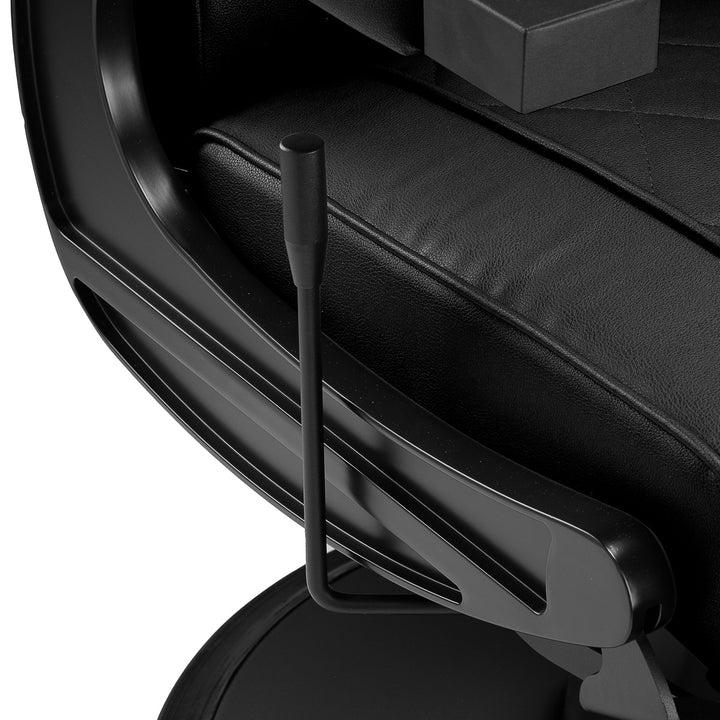 Barberstuhl Hair System BM88066B Schwarz-Schwarz - Bild 7