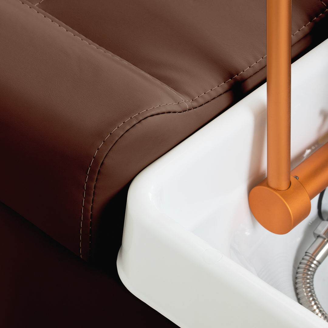 Friseur Waschbecken Gabbiano Maldives Head Spa Braun - Bild 15