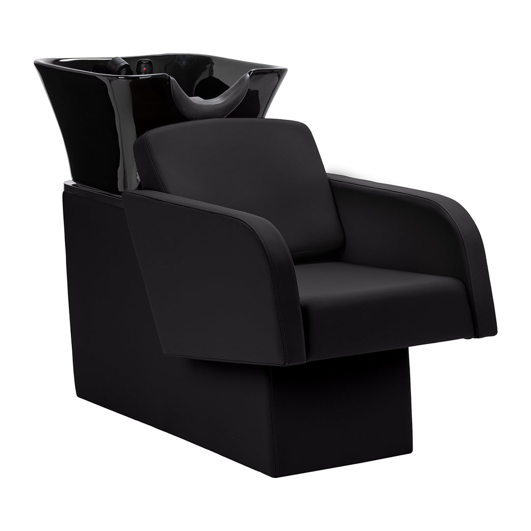 Friseur Waschbecken Gabbiano Elda Schwarz