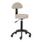 Rollhocker mit Rückenlehne Gabbiano D026 Beige