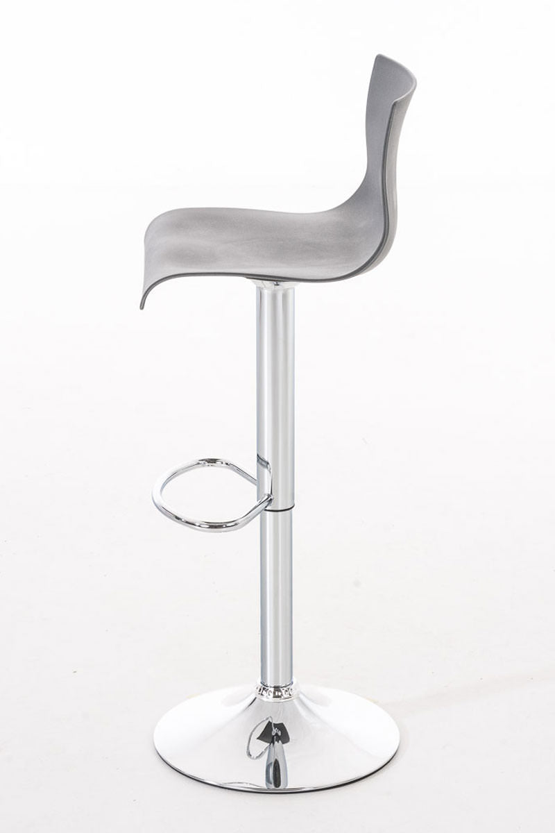 2er-Set Barhocker 105 Kunststoff Grau - Bild 3