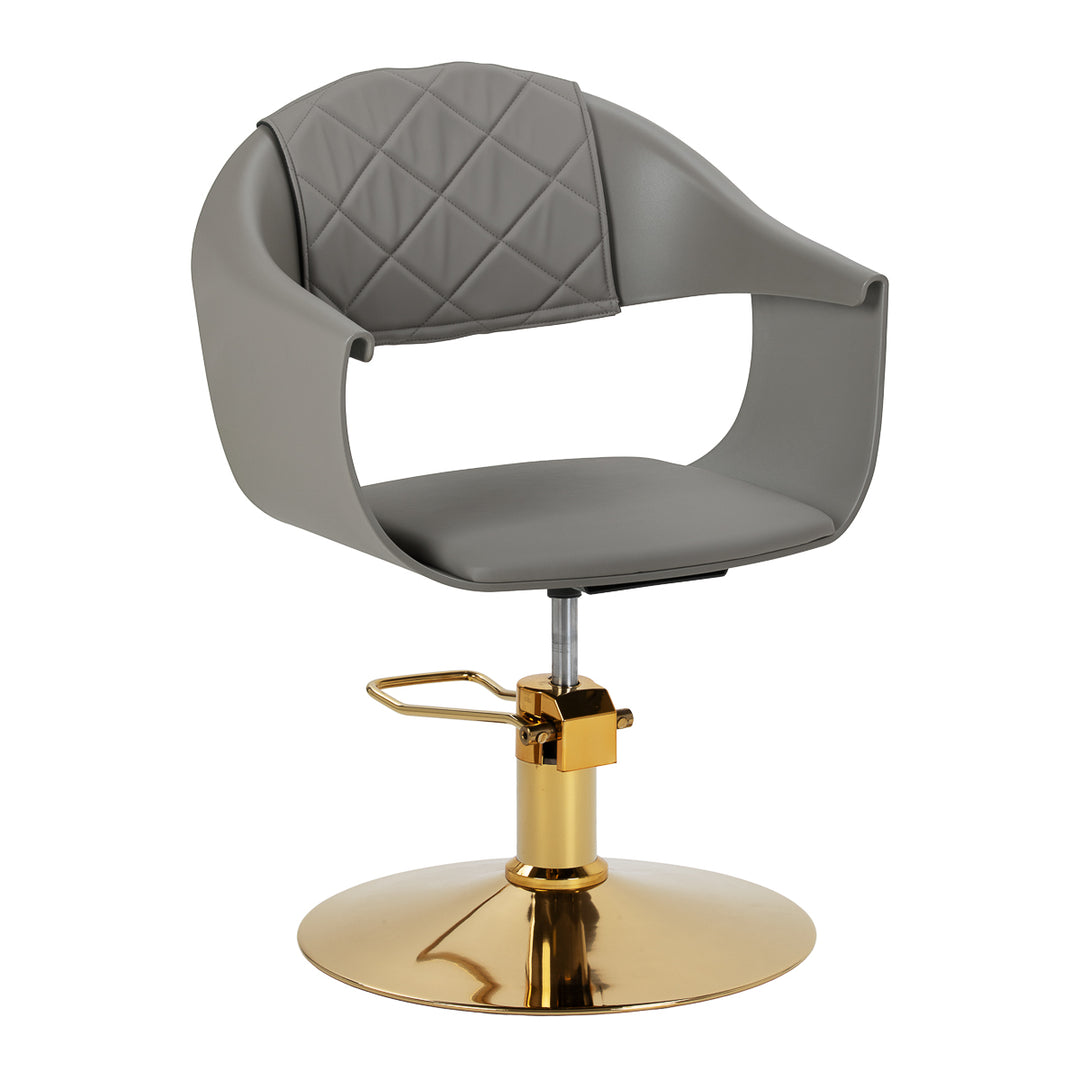 Friseurstuhl Hair System Halo Grau