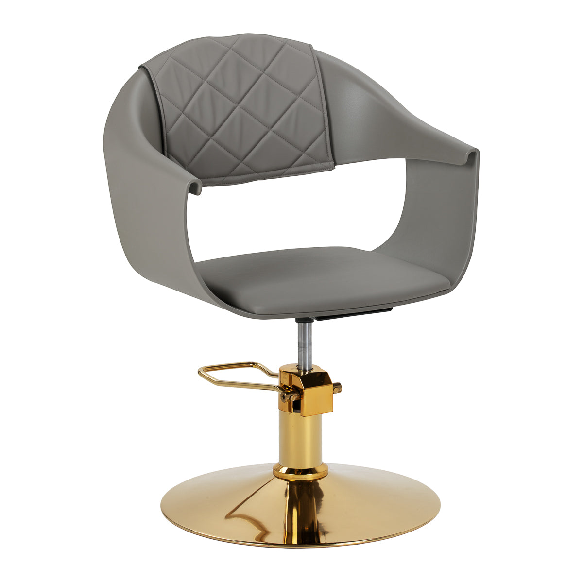 Friseurstuhl Hair System Halo Grau