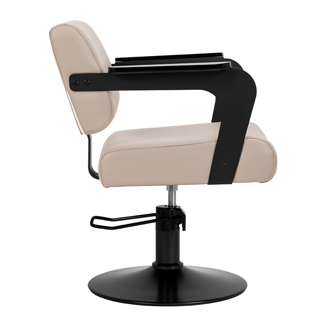 Friseurstuhl Hair System Jet Latte Beige - Bild 3