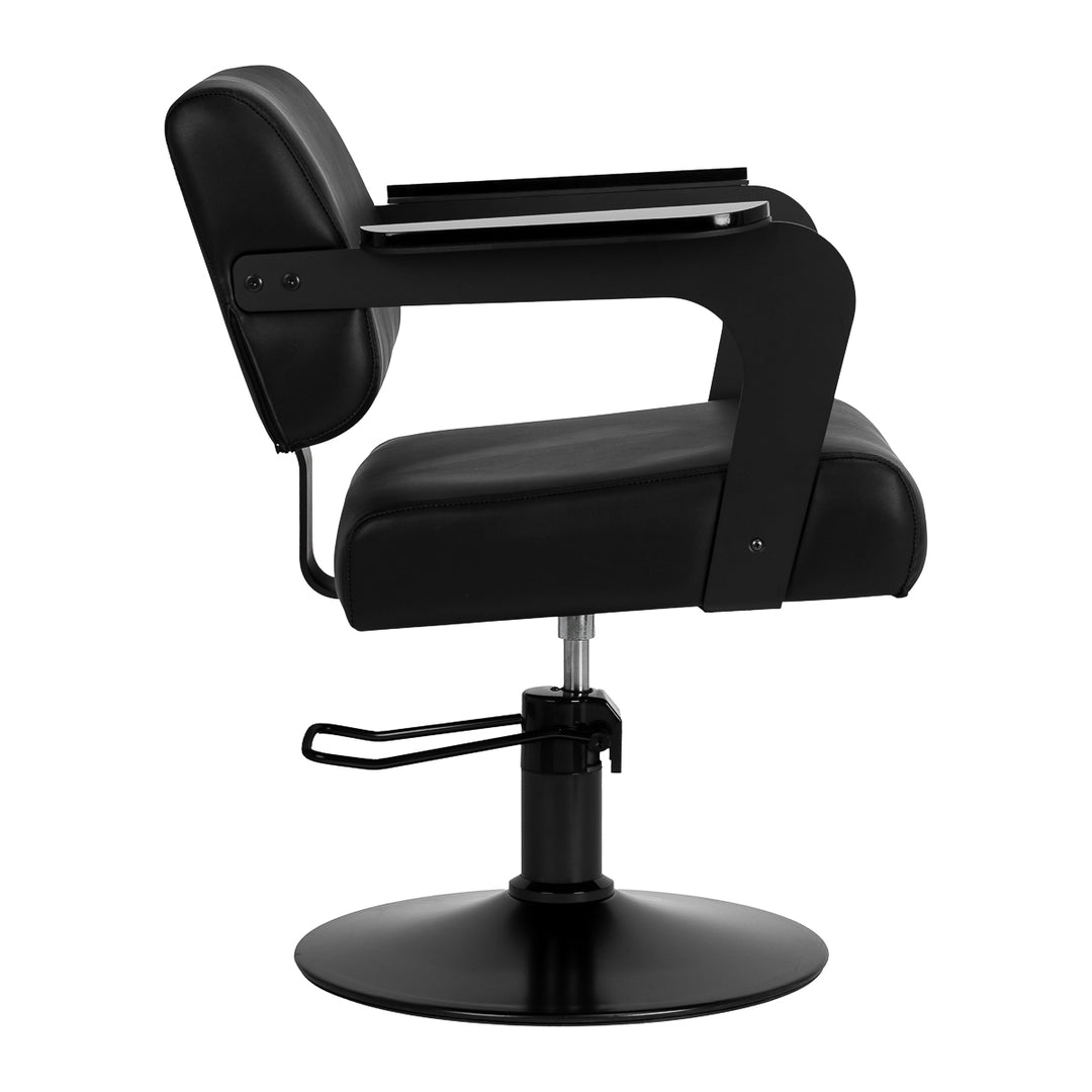 Friseurstuhl Hair System Jet Noir Schwarz - Bild 3