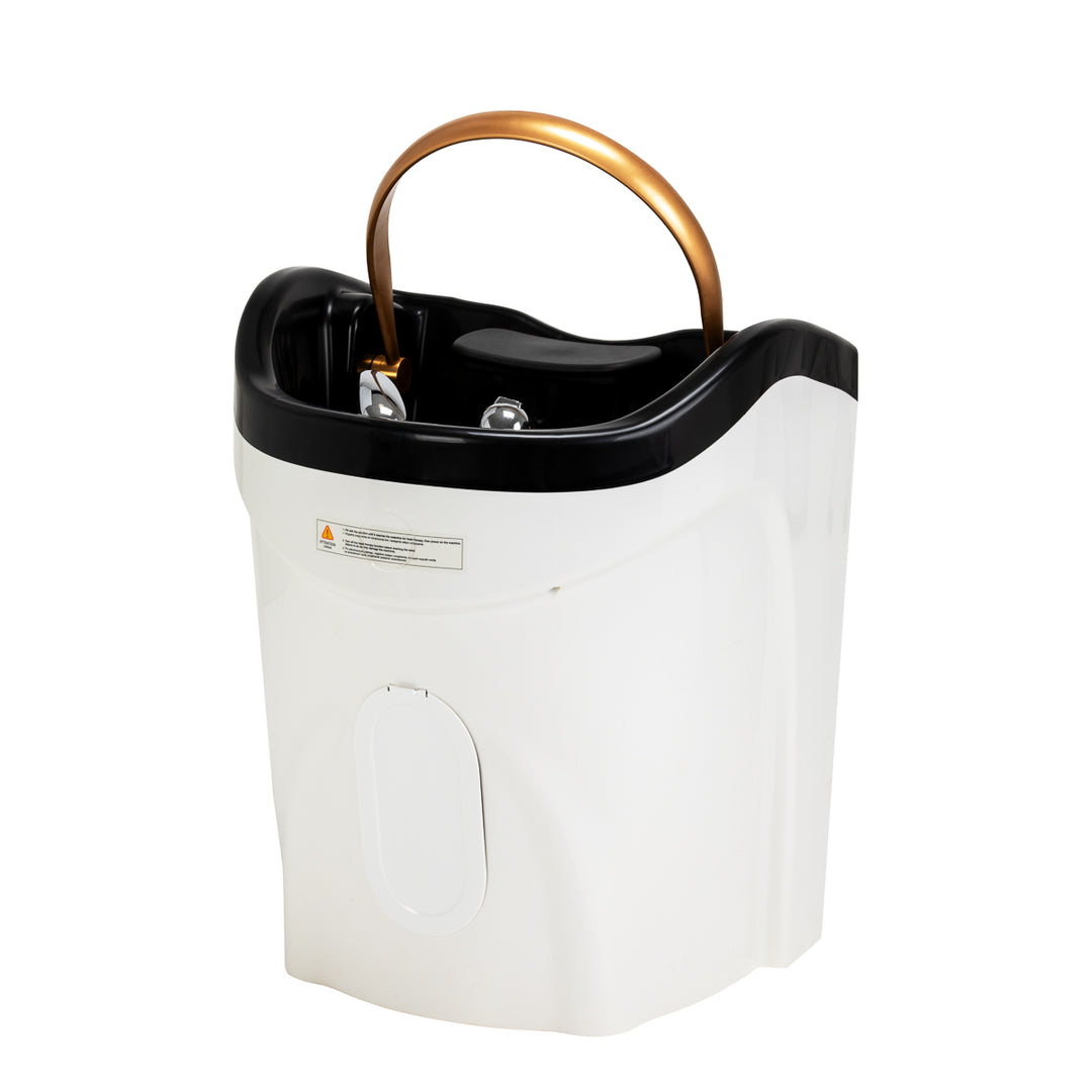 Friseur Waschbecken Gabbiano Sea 501 Schwarz-Weiß - Bild 17