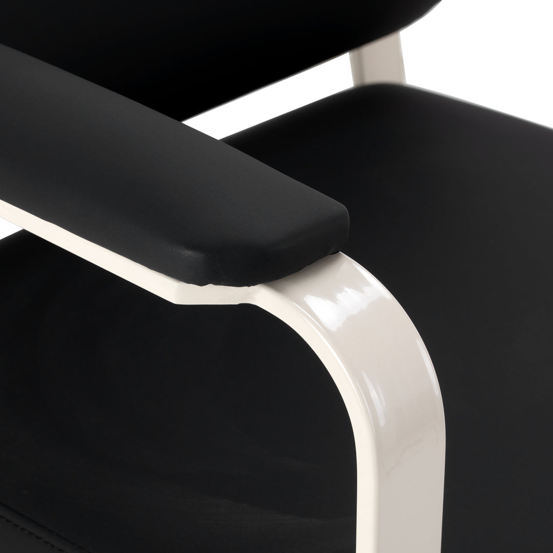 Friseurstuhl Omega Aurora Schwarz - Bild 10