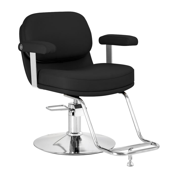 Friseurstuhl Omega Astra Schwarz