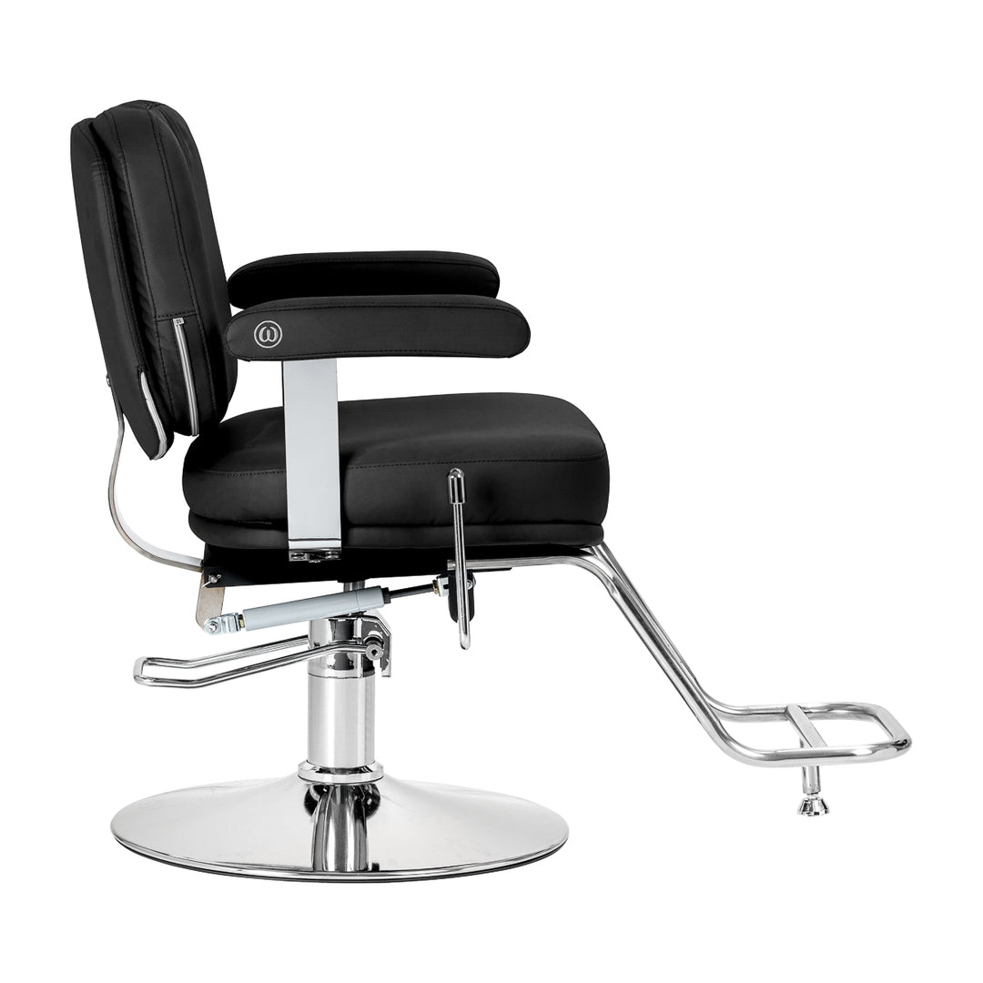 Friseurstuhl Omega Astra Plus Schwarz - Bild 2