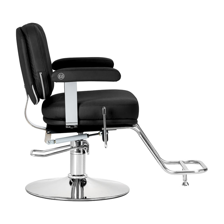 Friseurstuhl Omega Astra Plus Schwarz - Bild 2