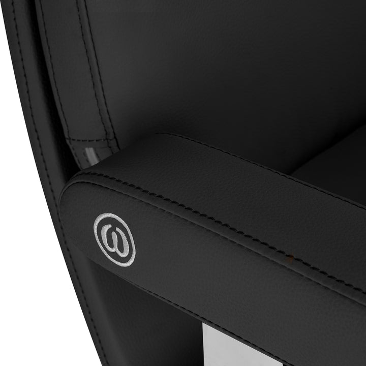 Friseurstuhl Omega Astra Plus Schwarz - Bild 10