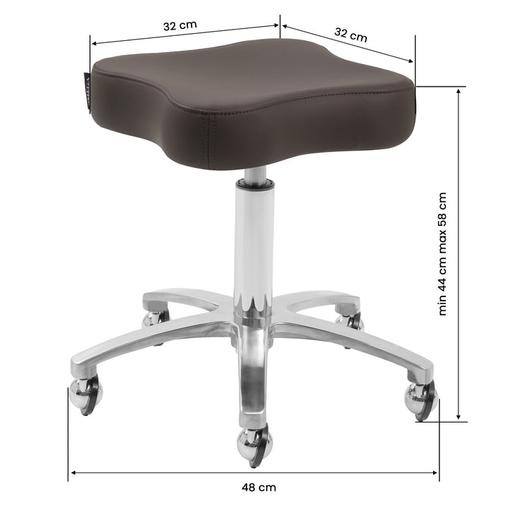 Bürostuhl Omega Supremo Braun - Bild 5