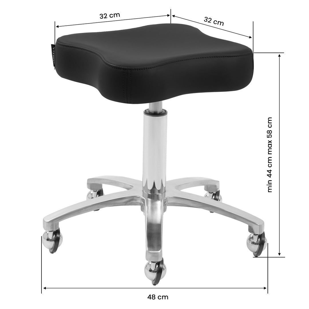 Bürostuhl Omega Supremo Schwarz - Bild 5