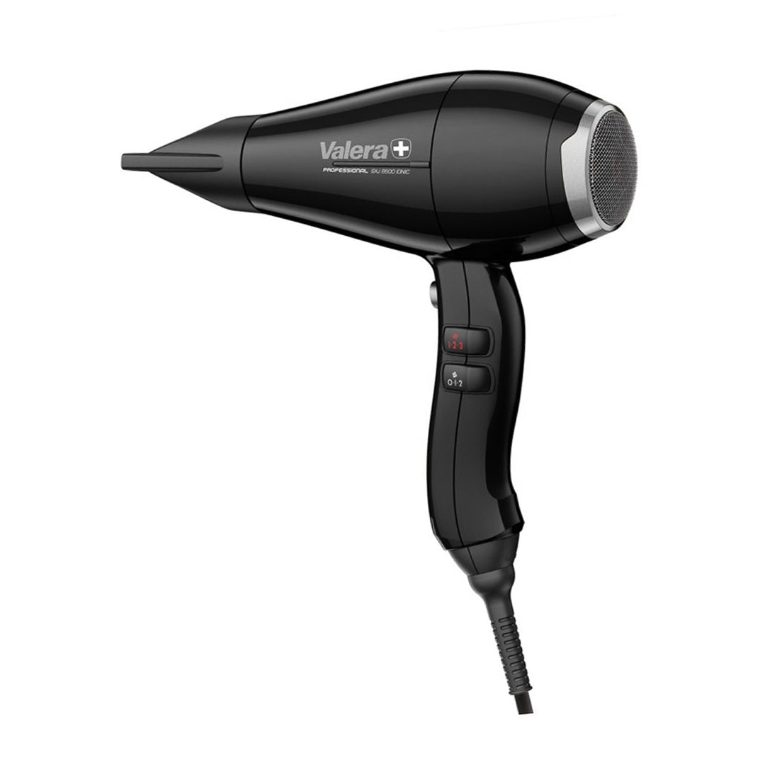 Haartrockner Valera Silent Jet 8600 Ionisch Rotocord Schwarz