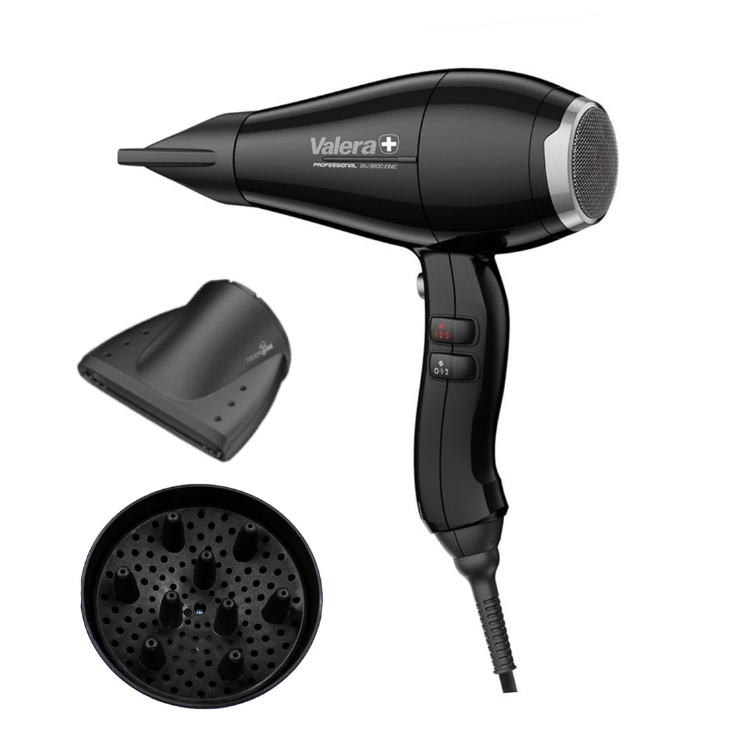 Haartrockner Valera Silent Jet 8600 Ionisch Rotocord Schwarz - Bild 2