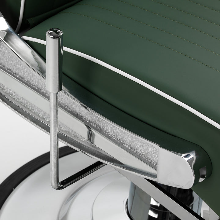 Barberstuhl Gabbiano Visionerio Grün - Bild 10