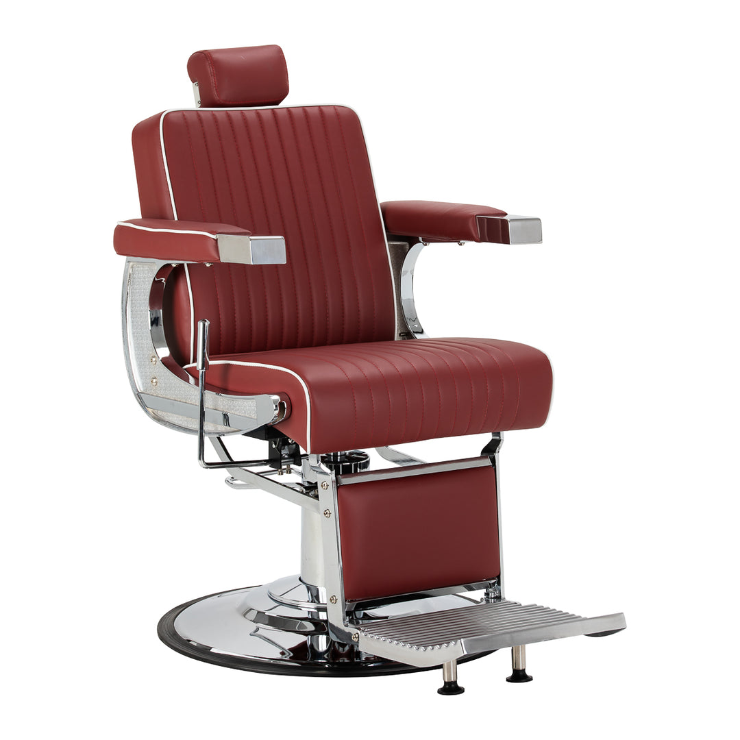 Barberstuhl Gabbiano Visionerio Rood