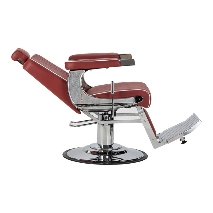 Barberstuhl Gabbiano Visionerio Rood - Bild 3