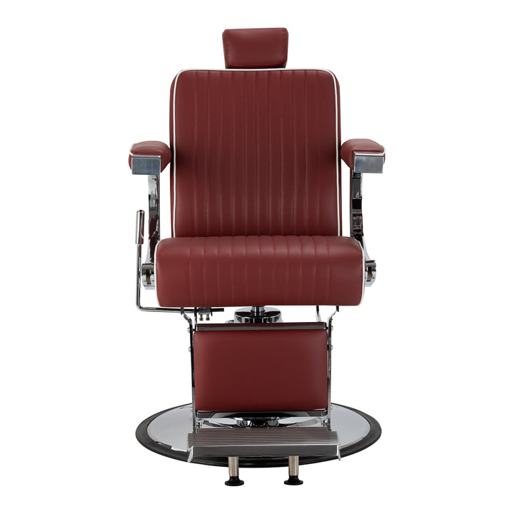 Barberstuhl Gabbiano Visionerio Rood - Bild 4